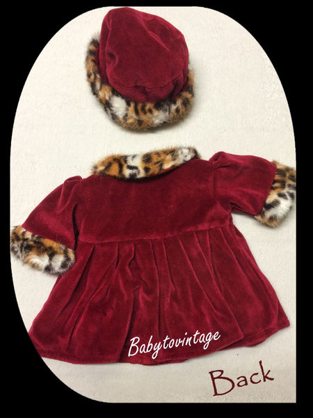 Baby Girls MICRO PREEMIE Two-Piece Coat & Hat  QUALITY *Brand NEW* It is the REAL THING!