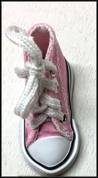 PREEMIE Tiny Baby HIGH TOP SNEAKERS Shoes w/Laces -  *Brand NEW*