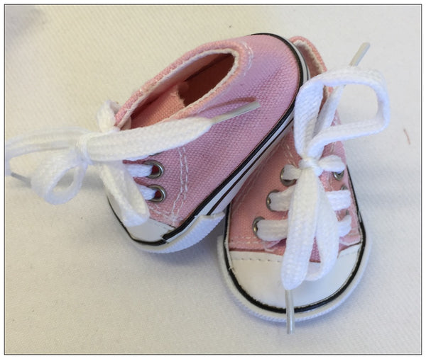 PREEMIE Tiny Baby SNEAKERS Shoes w/Laces - Fun Colors