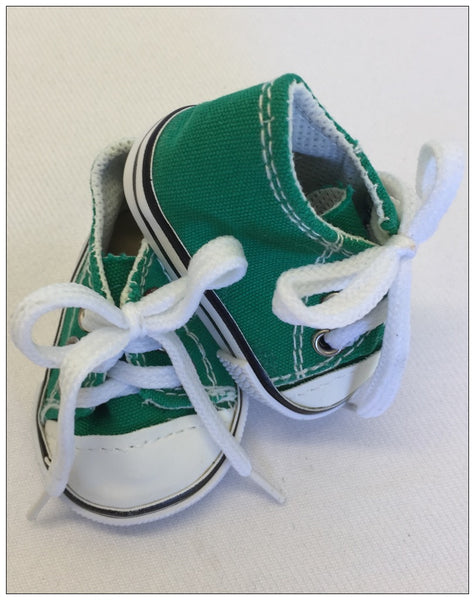 PREEMIE Tiny Baby SNEAKERS Shoes w/Laces - Fun Colors