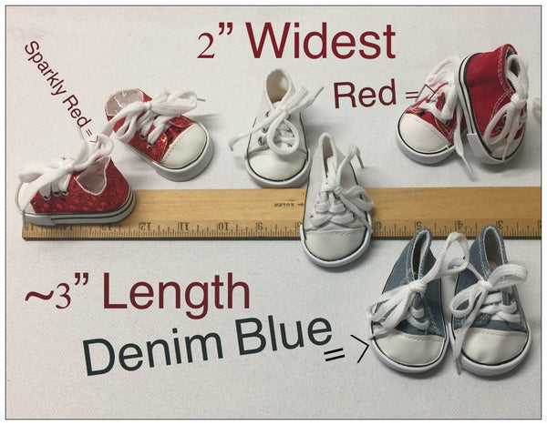 PREEMIE Tiny Baby SNEAKERS Shoes w/Laces - Fun Colors