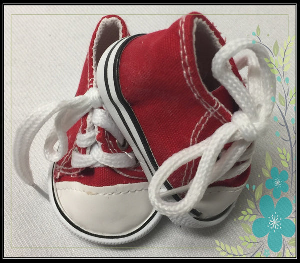 PREEMIE Tiny Baby SNEAKERS Shoes w/Laces - Fun Colors