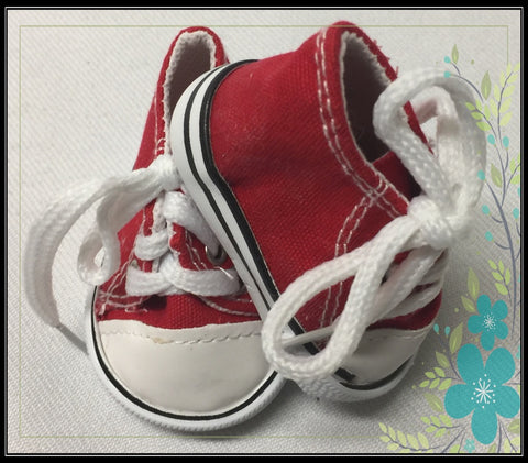 PREEMIE Tiny Baby SNEAKERS Shoes w/Laces - Fun Colors