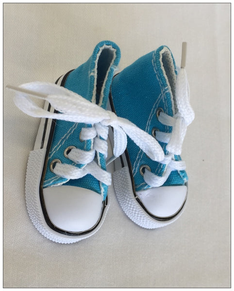 PREEMIE Tiny Baby HIGH TOP SNEAKERS Shoes w/Laces -  *Brand NEW*
