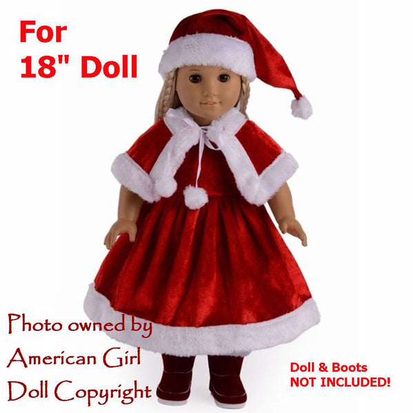 Baby Girls MICRO PREEMIE ~12-14” SANTA 3 Piece Dress Set *Adorable* GRAB ME NOW!!!