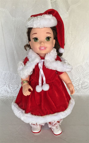 Baby Girls MICRO PREEMIE ~12-14” SANTA 3 Piece Dress Set *Adorable* GRAB ME NOW!!!