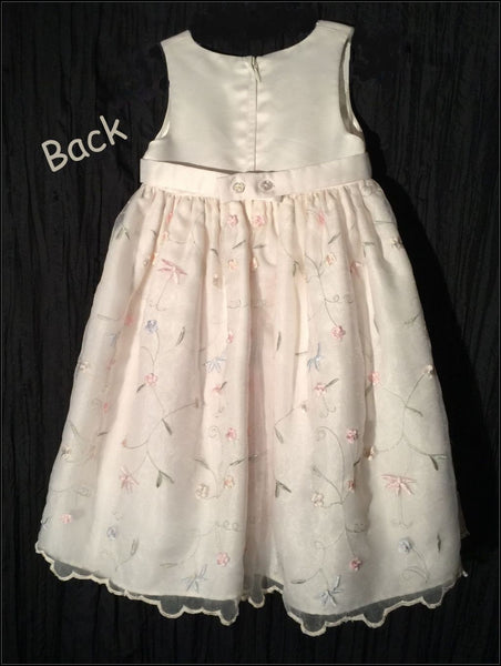 BABY GIRLS Size 2T CINDERLLA Pale Yellow Long Dress